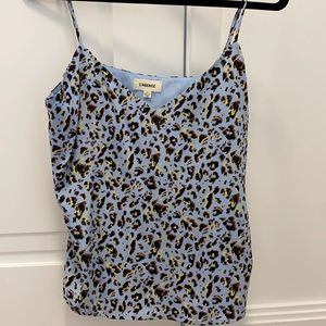 L’Agence Silk Printed Tank